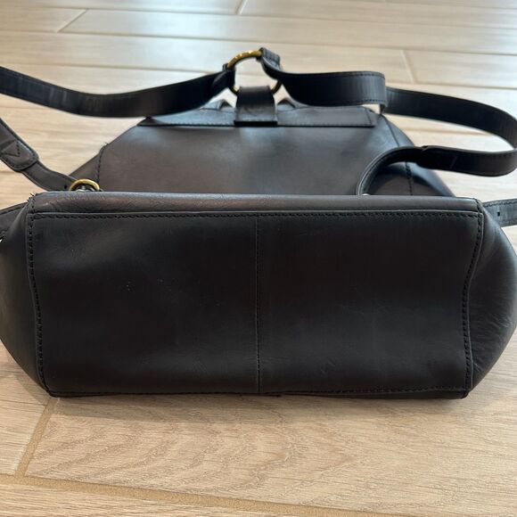 Frye Ilana Harness Leather Backpack in Black main image 7